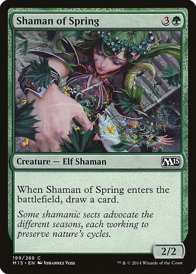 Shaman of Spring card front