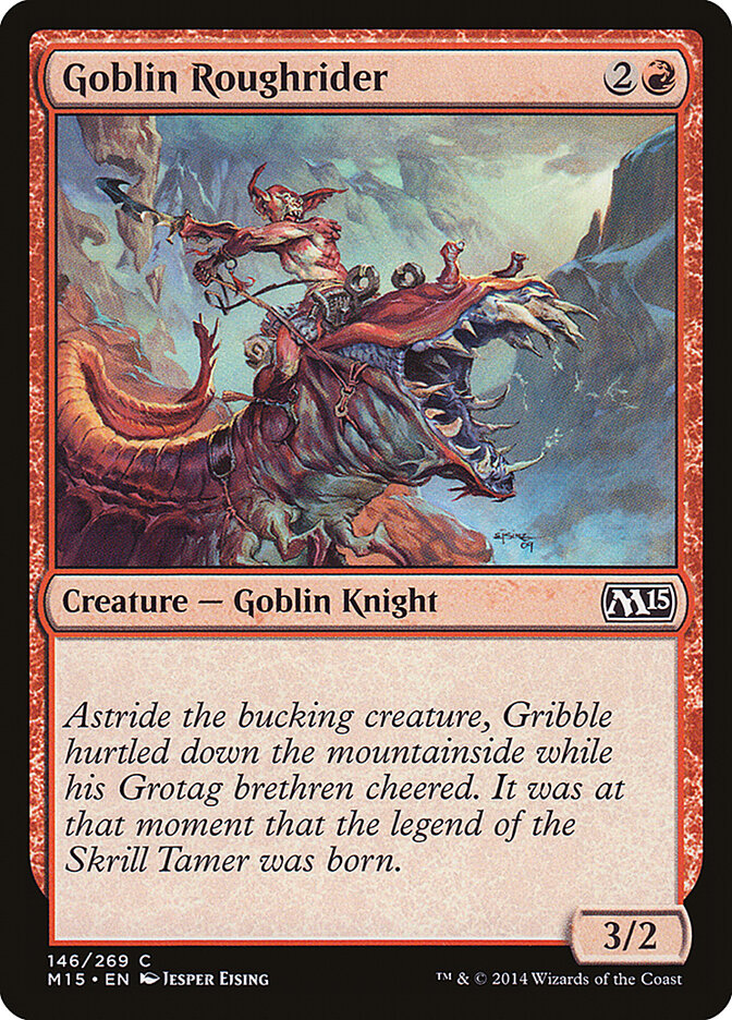 Goblin Roughrider card front