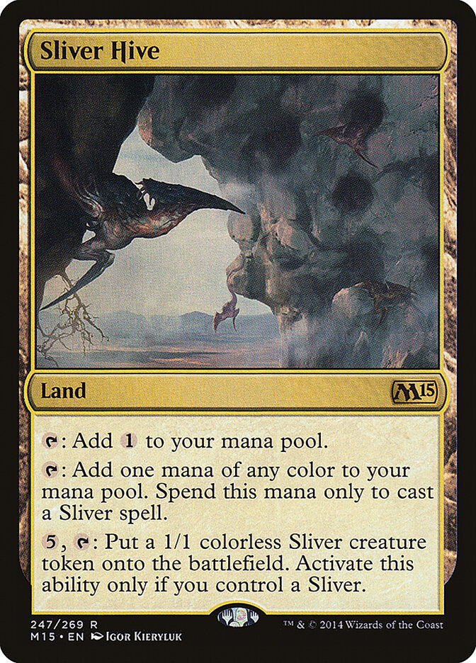 Sliver Hive card front