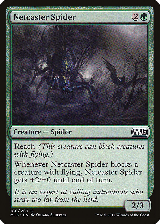 Netcaster Spider card front