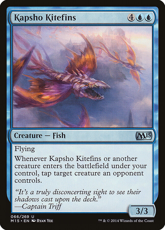 Kapsho Kitefins card front