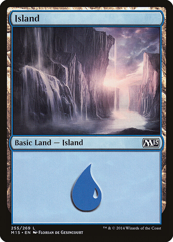 Island card front