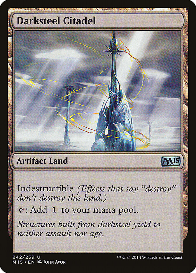 Darksteel Citadel card front