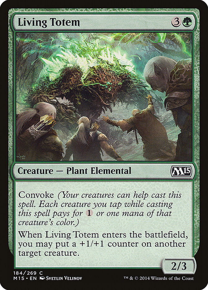 Living Totem card front