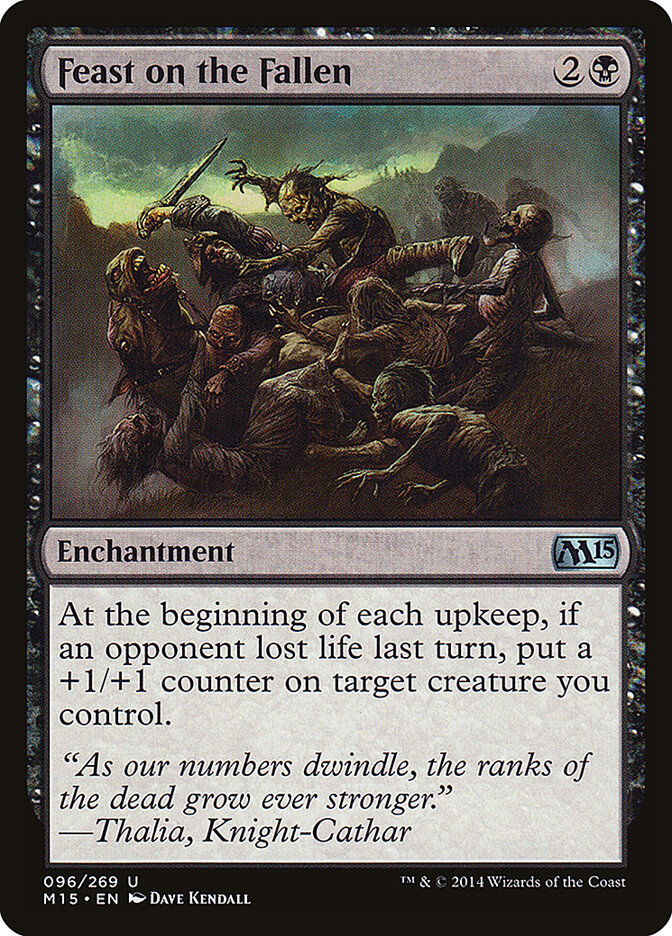 Feast on the Fallen card front