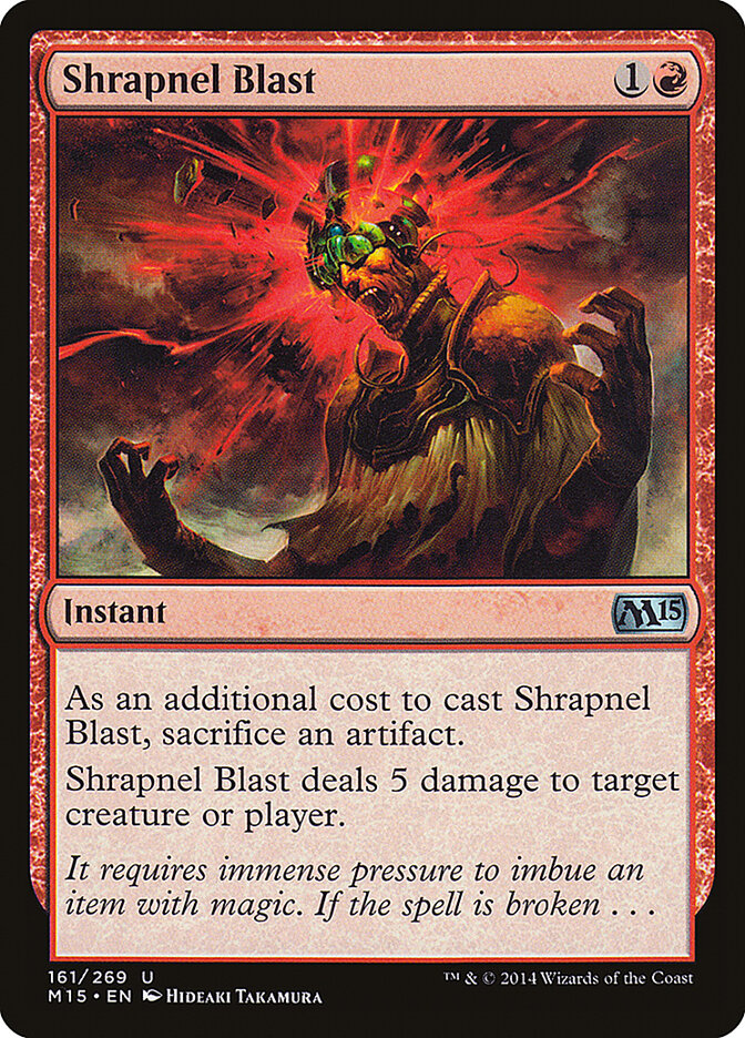 Shrapnel Blast card front