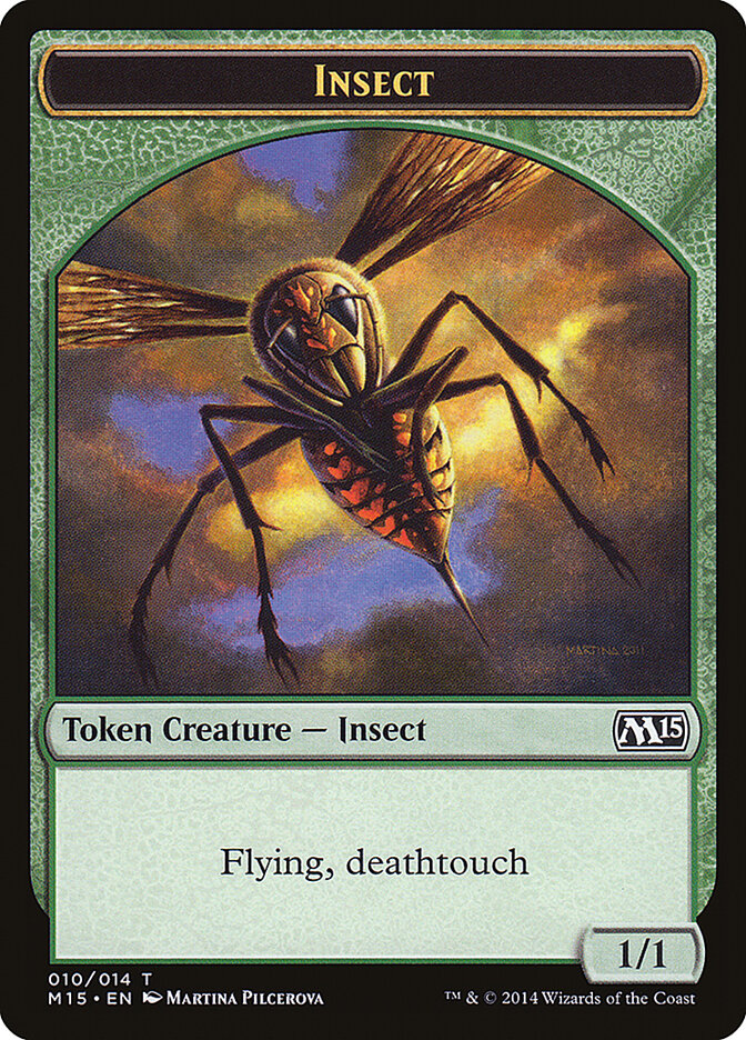 Insect card front