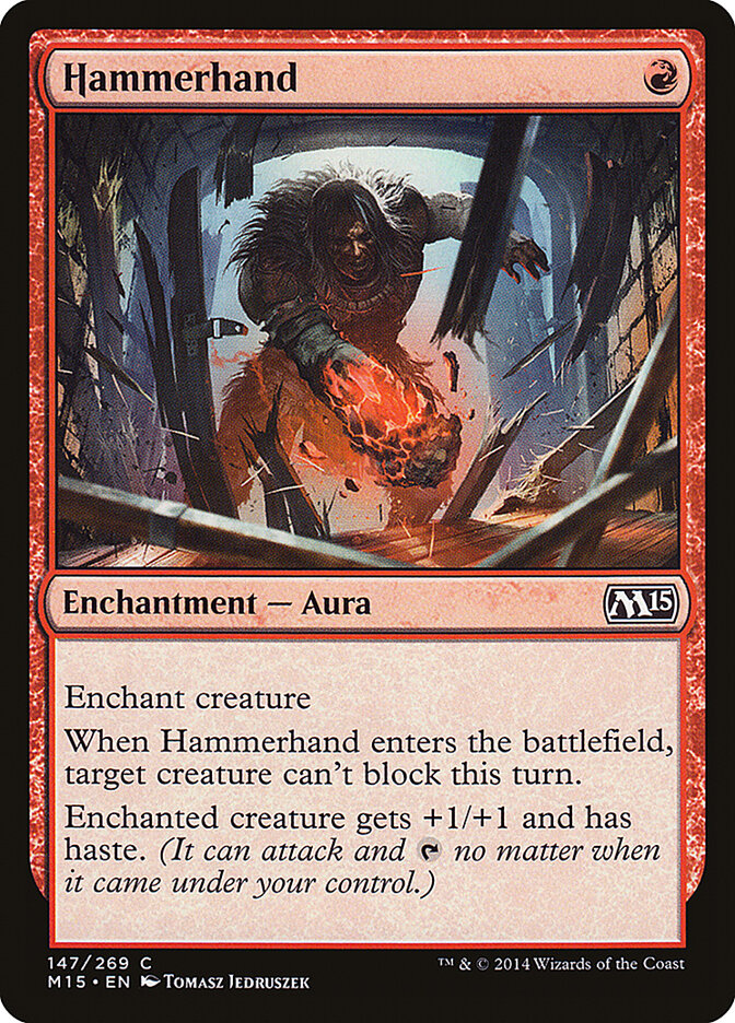 Hammerhand card front