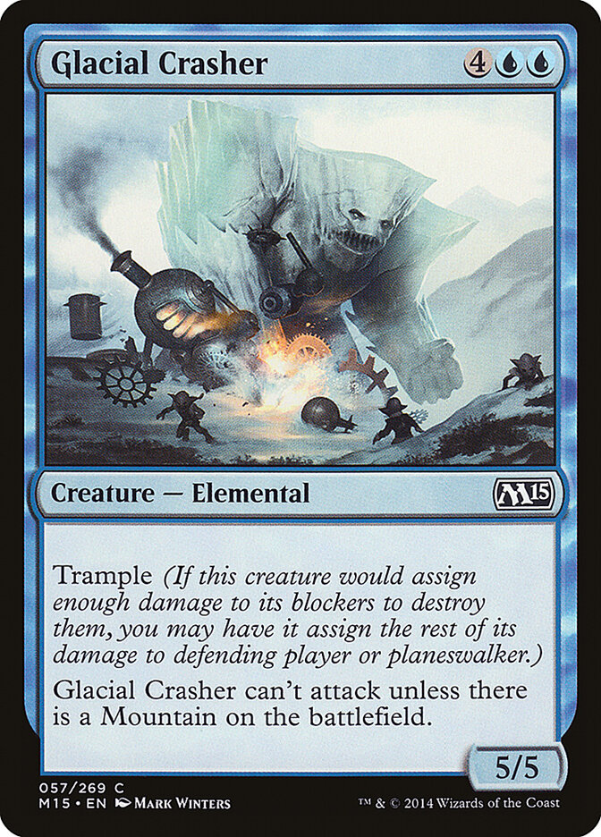 Glacial Crasher card front