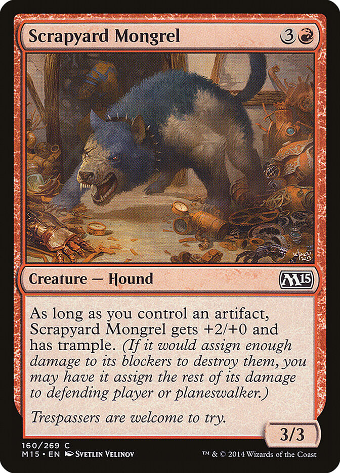 Scrapyard Mongrel card front