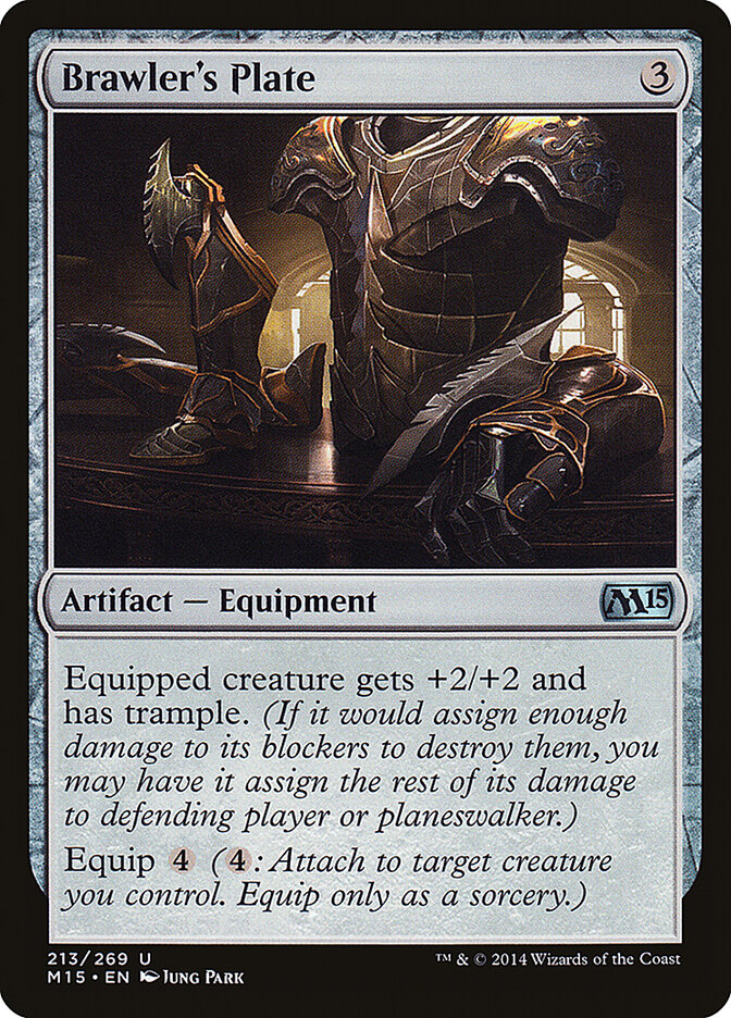 Brawler's Plate card front
