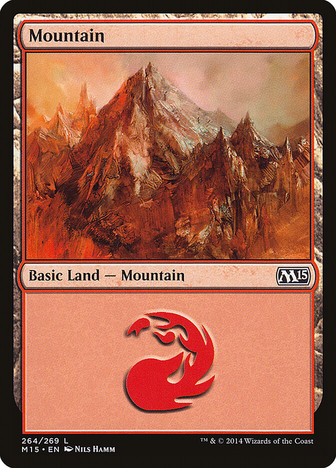 Mountain card front