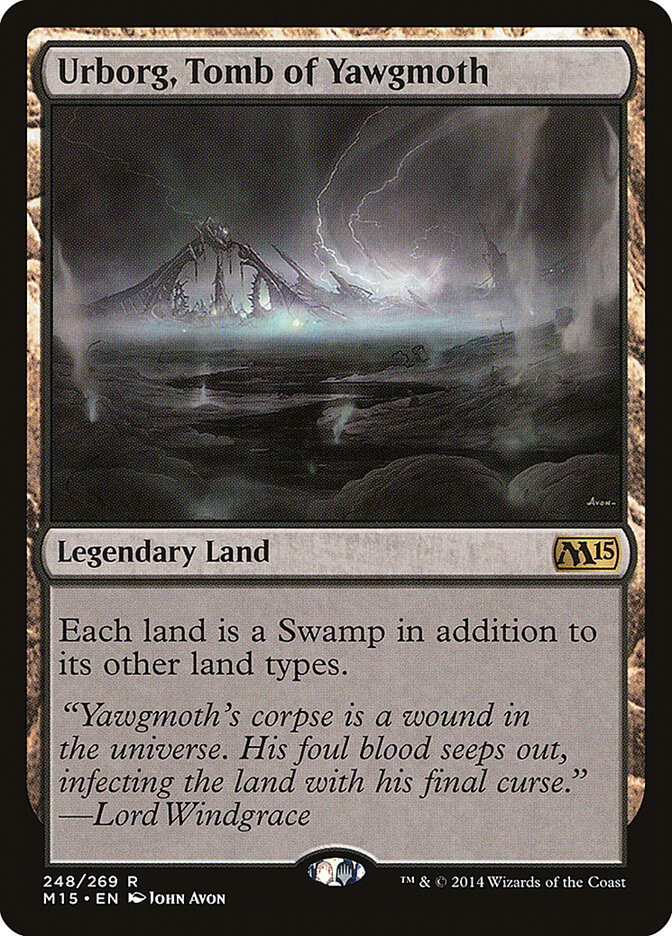 Urborg, Tomb of Yawgmoth card front