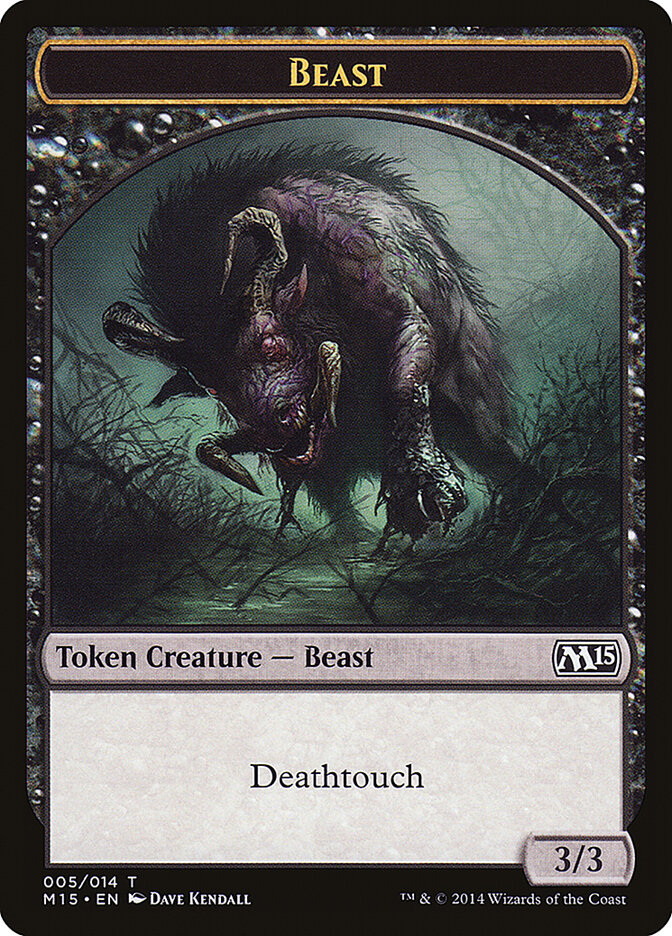 Beast card front