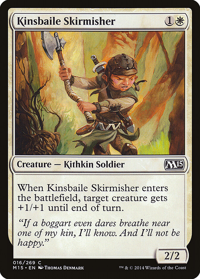 Kinsbaile Skirmisher card front