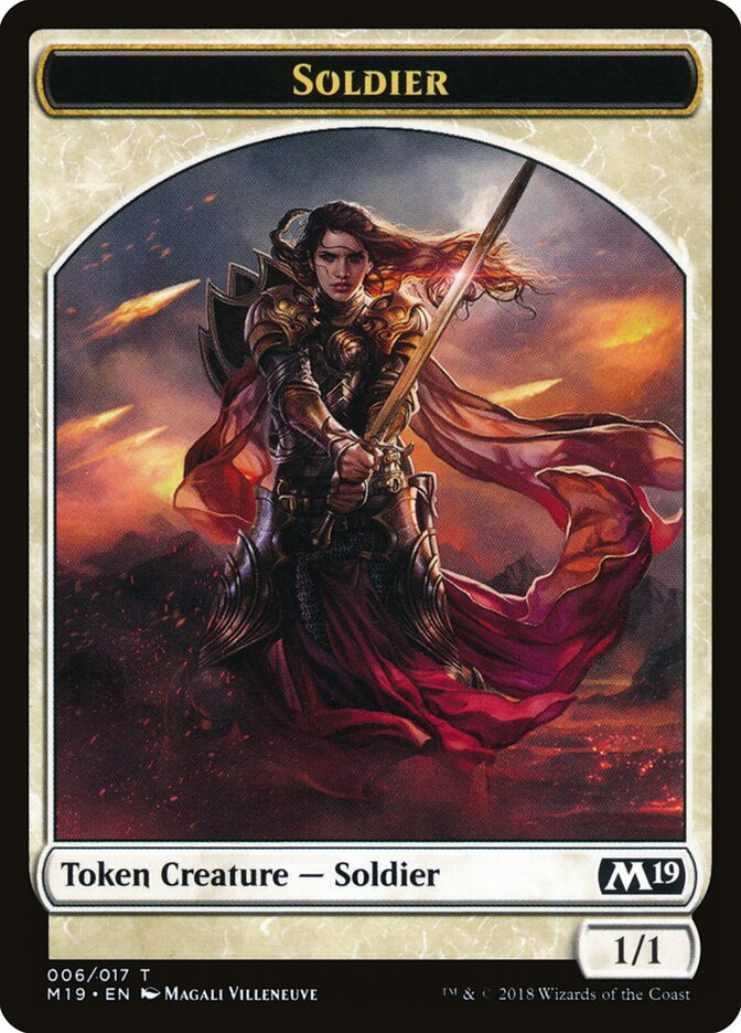 Soldier card front