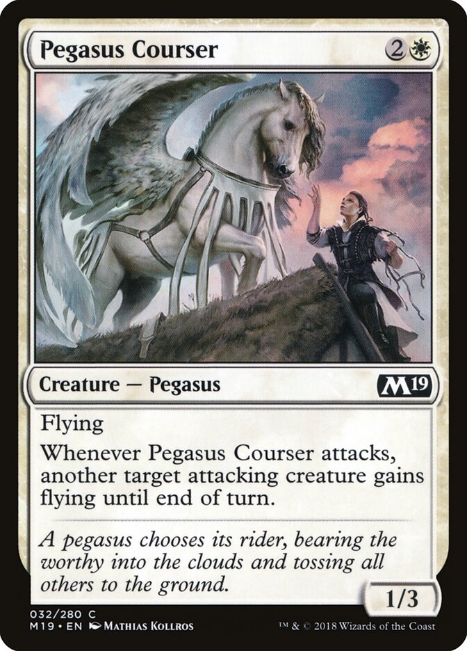 Pegasus Courser card front