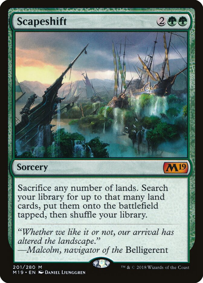 Scapeshift card front