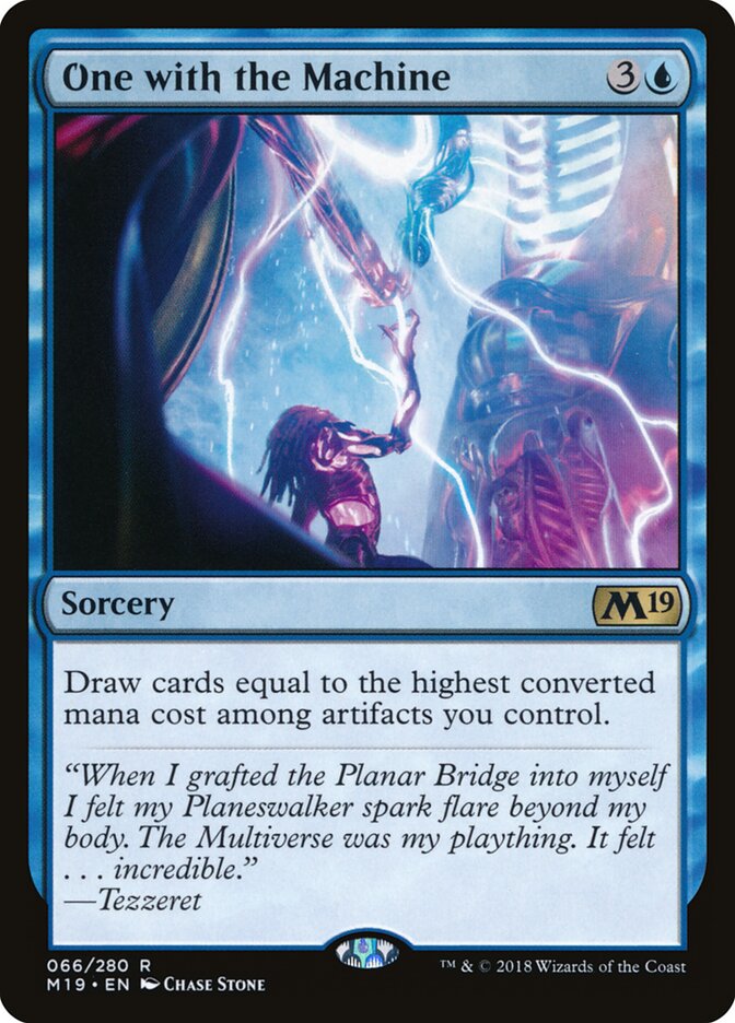 One with the Machine card front