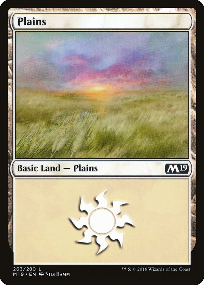 Plains card front