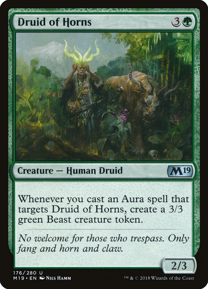 Druid of Horns card front