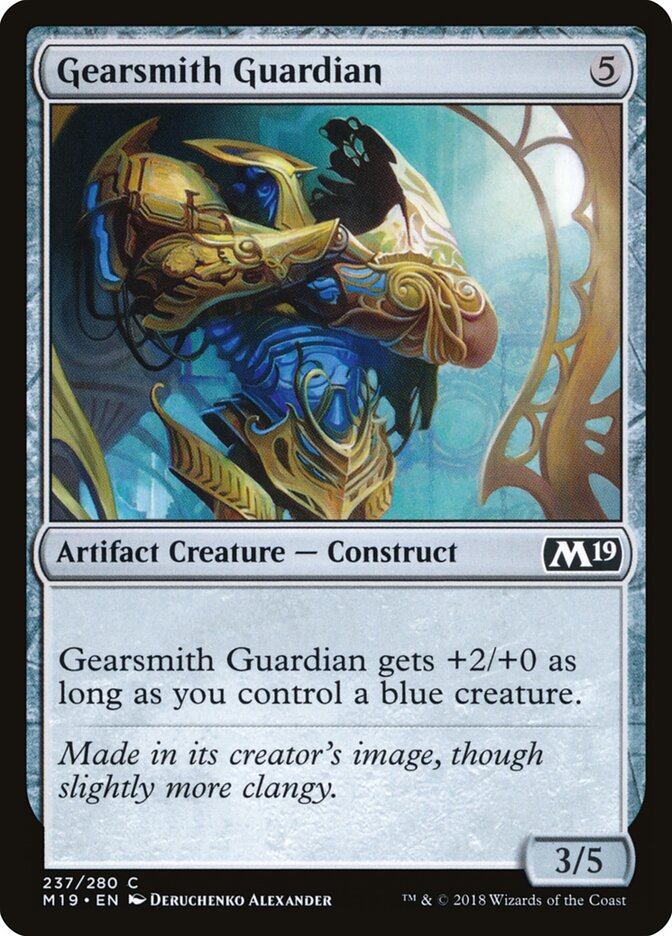 Gearsmith Guardian card front