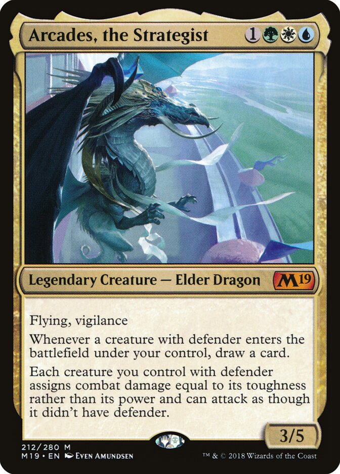 Arcades, the Strategist card front