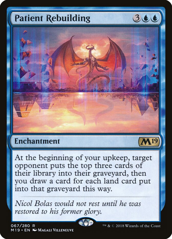 Patient Rebuilding card front