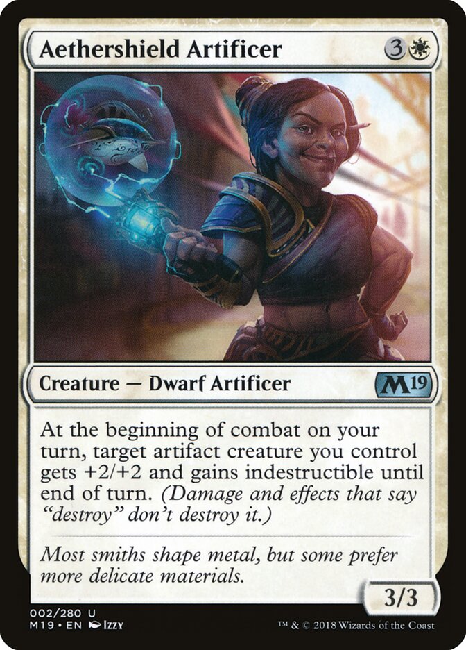 Aethershield Artificer card front
