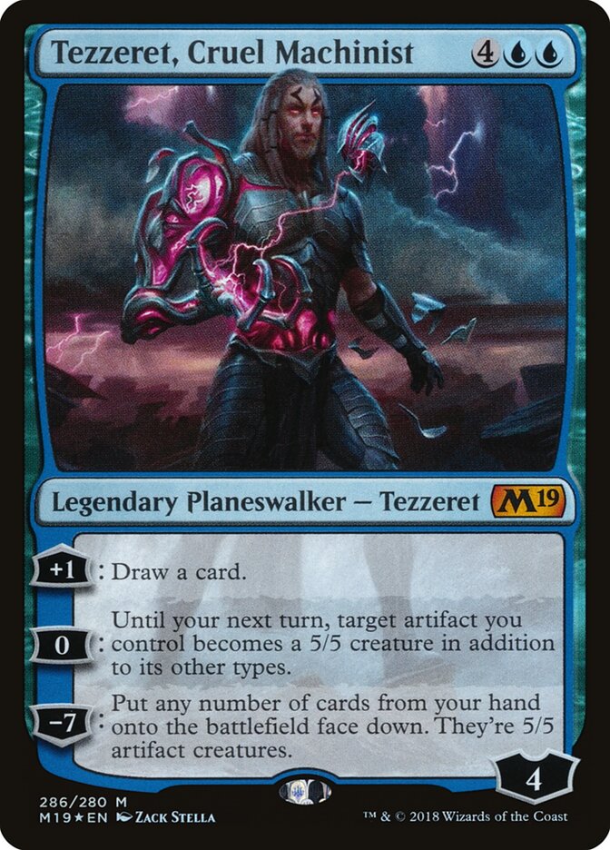Tezzeret, Cruel Machinist card front