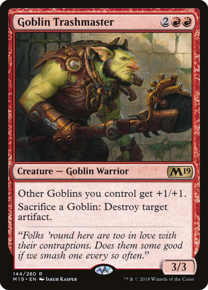 Goblin Trashmaster card front