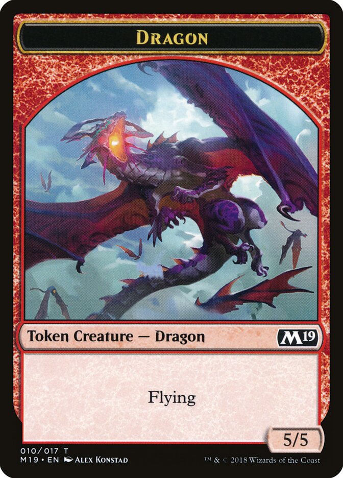Dragon card front