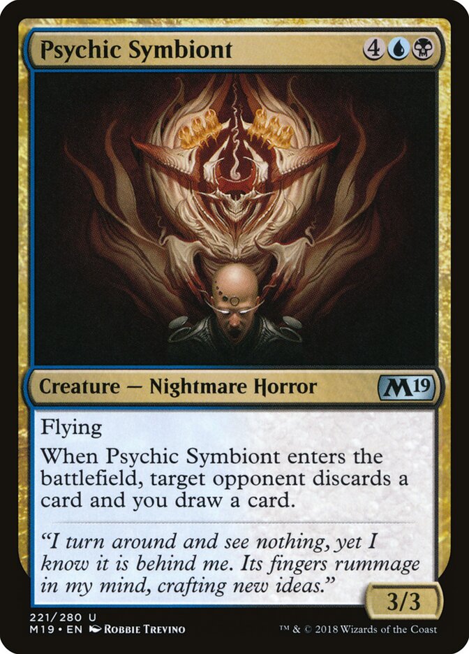 Psychic Symbiont card front
