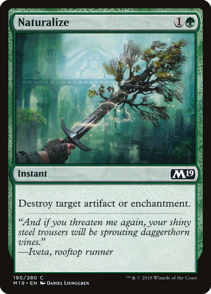 Naturalize card front