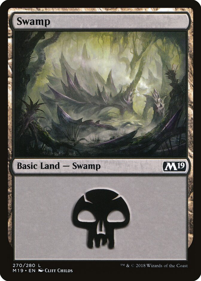 Swamp card front