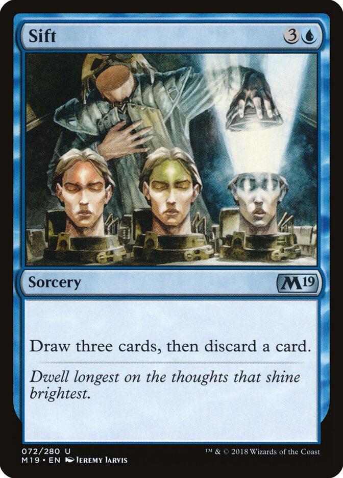 Sift card front