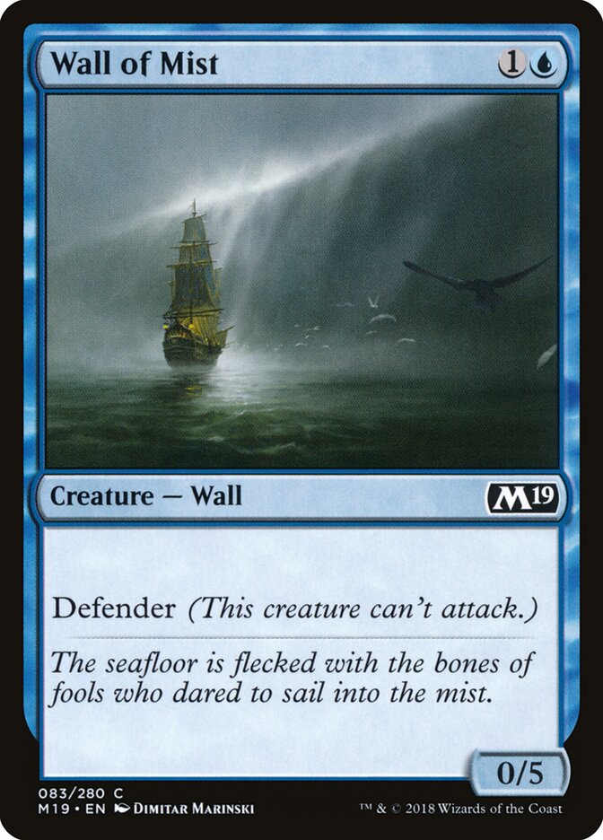 Wall of Mist card front
