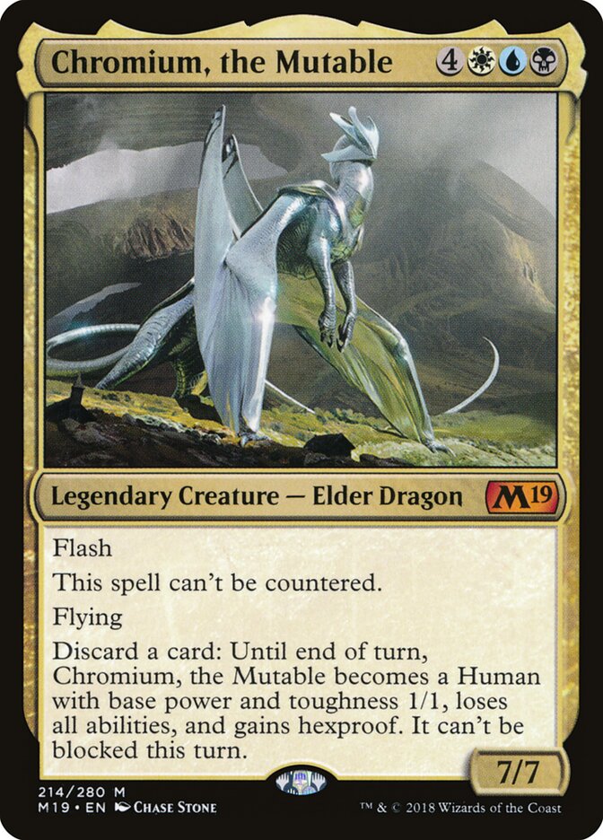Chromium, the Mutable card front