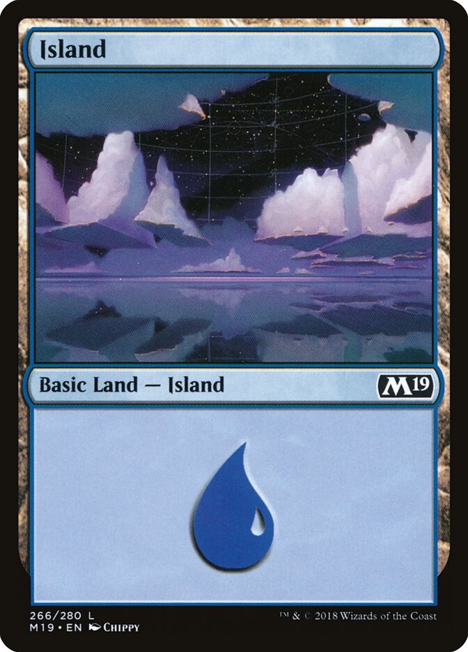 Island card front