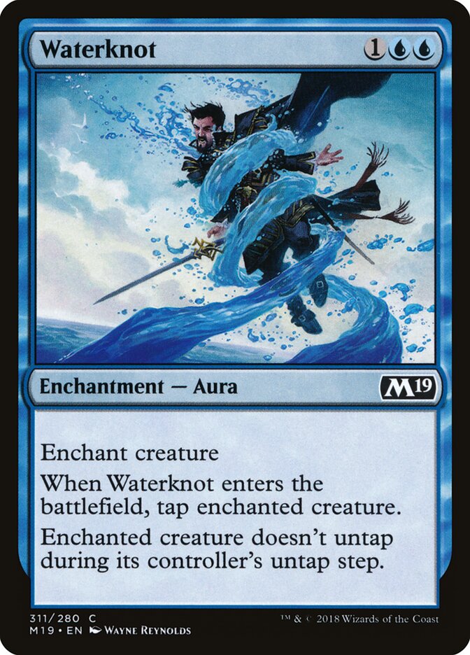 Waterknot card front