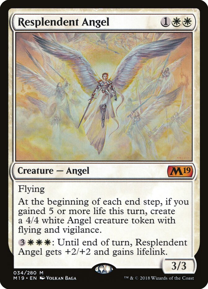 Resplendent Angel card front