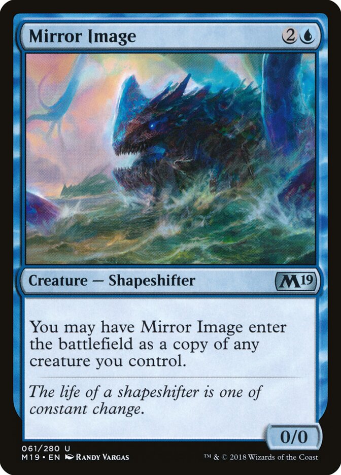 Mirror Image card front