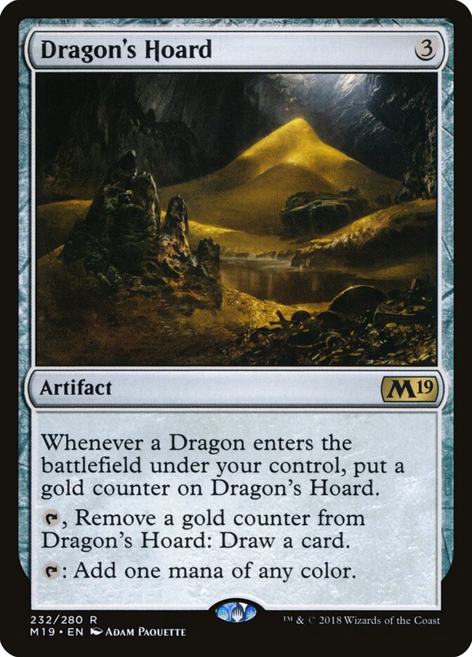 Dragon's Hoard card front