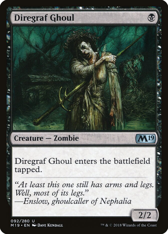 Diregraf Ghoul card front