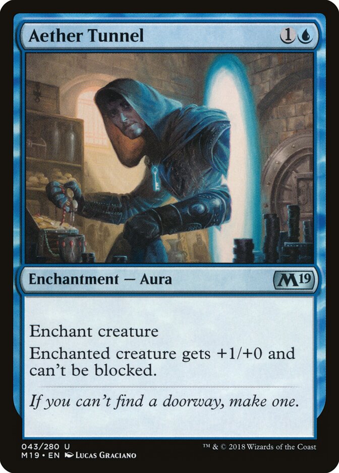Aether Tunnel card front