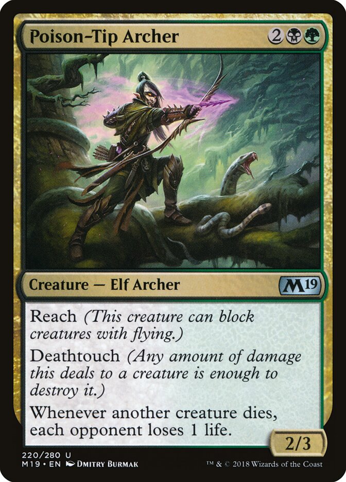 Poison-Tip Archer card front