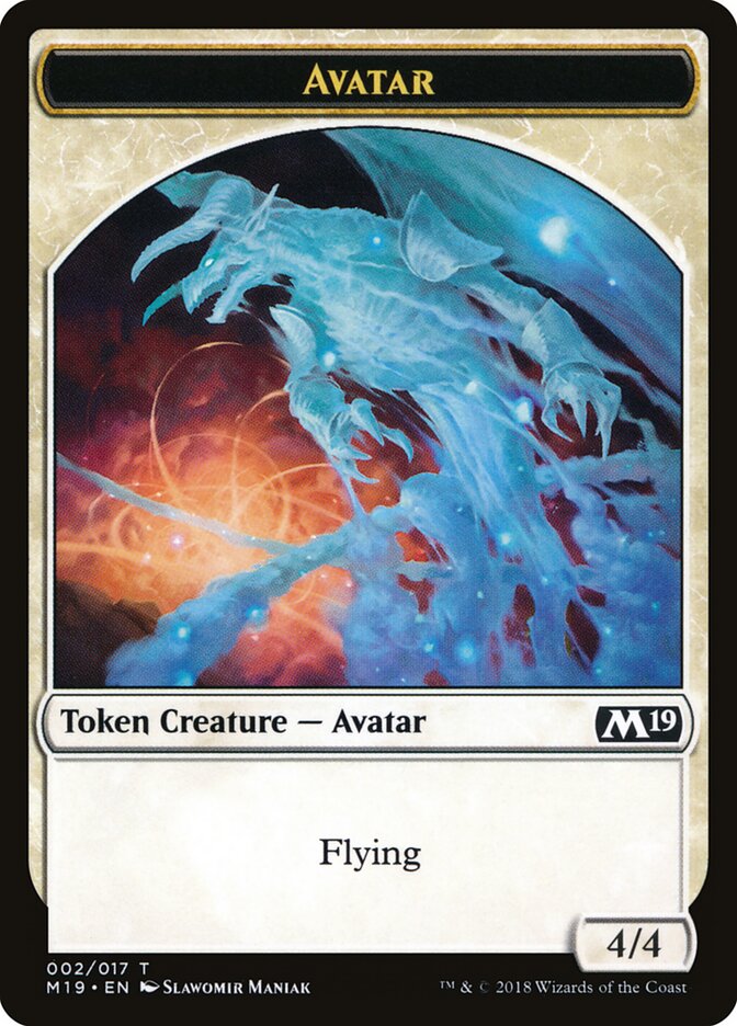 Avatar card front