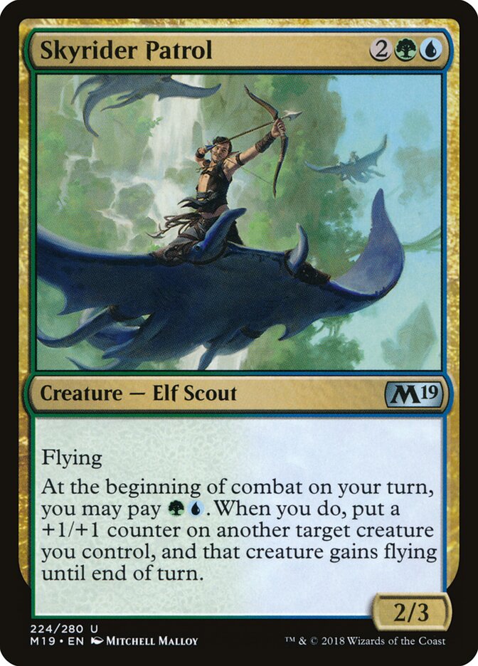 Skyrider Patrol card front