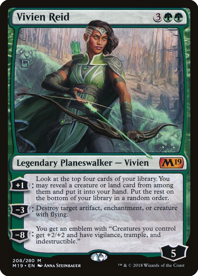 Vivien Reid card front