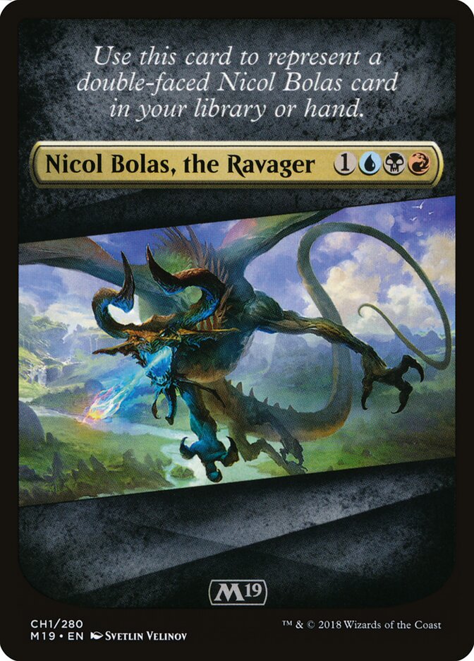 Core Set 2019 Checklist card front